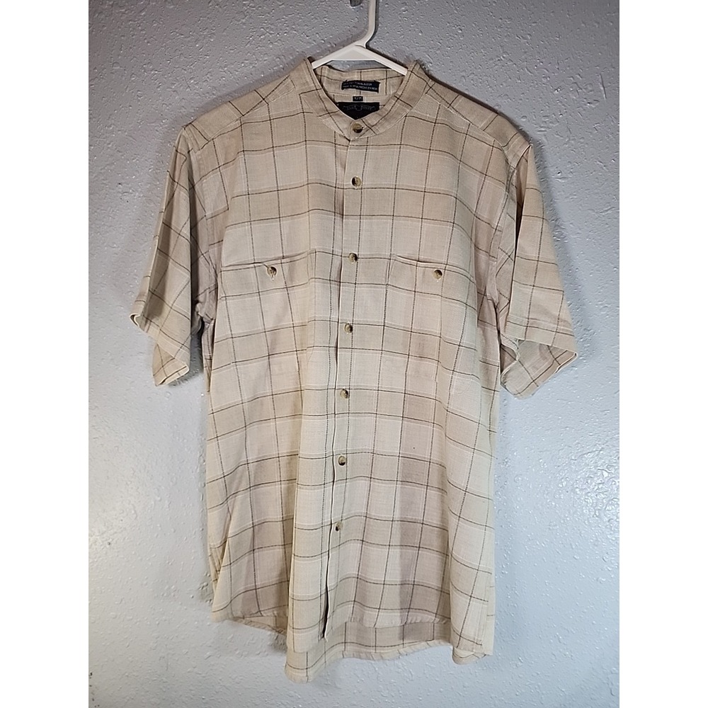 MEMBERS ONLY CLUB‎ HOUSE VINTAGE 1980S MENS Med  SHIRT 100% Cotton